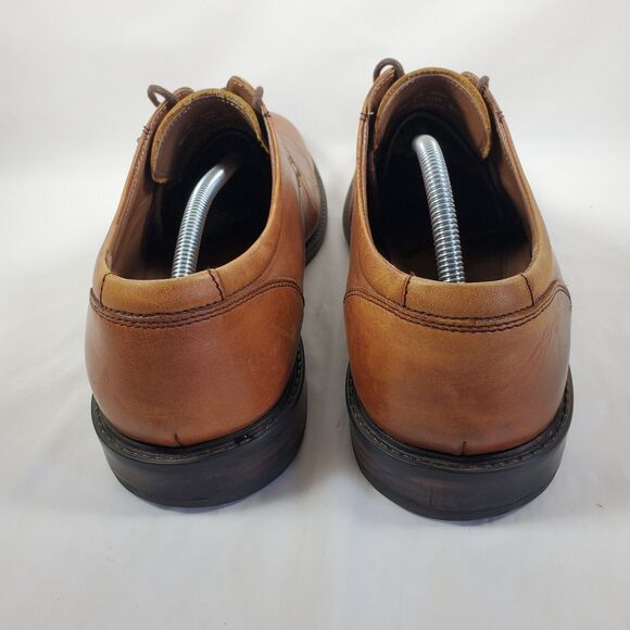 Johnston Murphy Tabor Plain Toe Oxford Shoes Brown 20 3360 Men's 13 M - Picture 6 of 8